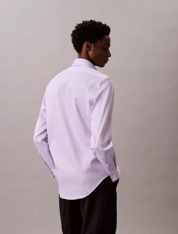 Steel Solid Slim Fit Button-Down Shirt