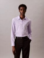 Steel Solid Slim Fit Button-Down Shirt
