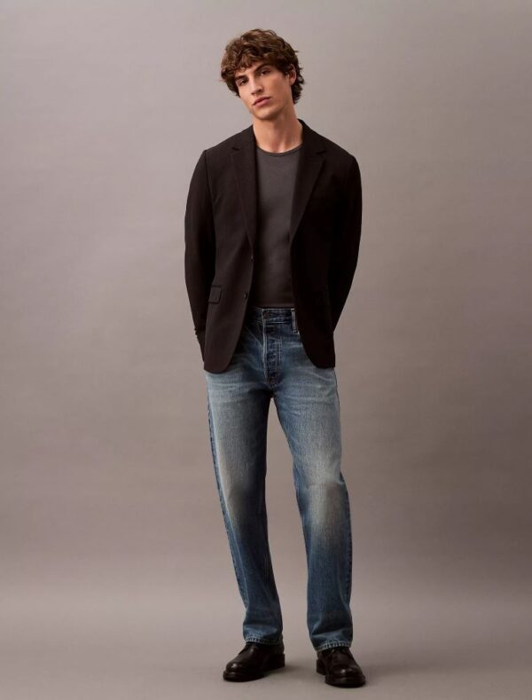 Slim Wool Gabardine Blazer