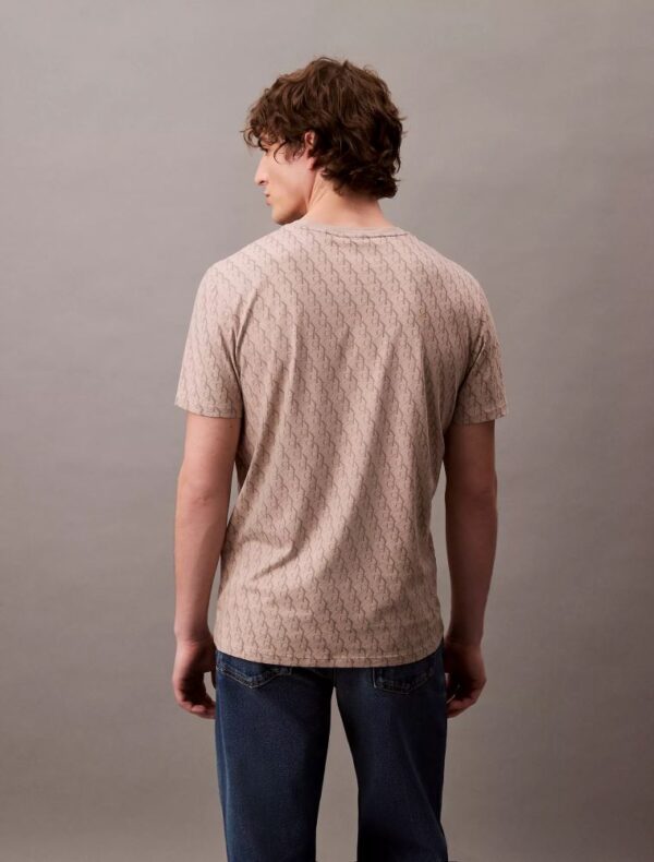 Refined Allover Monogram Logo Classic T-Shirt