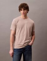 Refined Allover Monogram Logo Classic T-Shirt