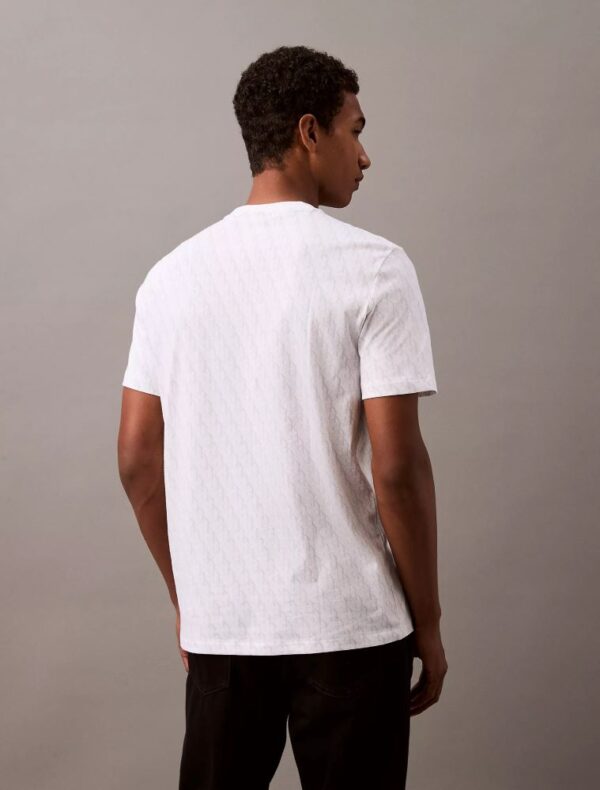 Refined Allover Monogram Logo Classic T-Shirt