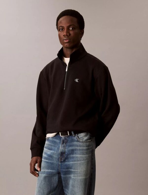 Archive Logo Fleece Quarter Zip Sweatshirt