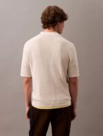 Smooth Cotton Waffle Classic Polo Shirt