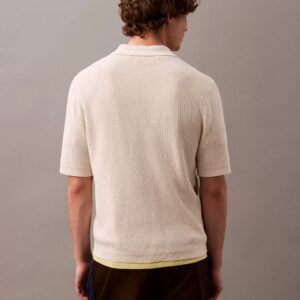 Smooth Cotton Waffle Classic Polo Shirt