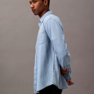Classic Denim Button-Down Shirt