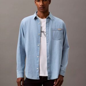 Classic Denim Button-Down Shirt