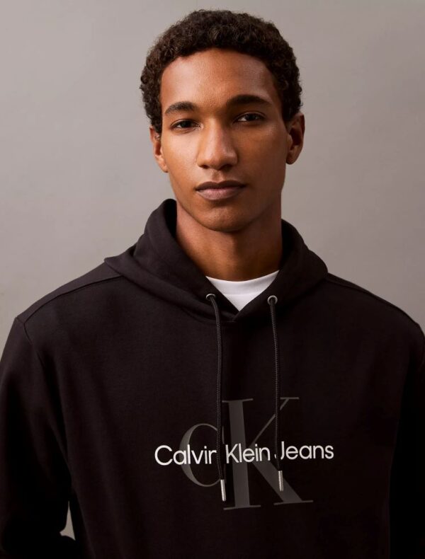 Monogram Logo Fleece Hoodie