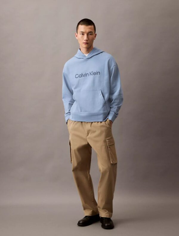 Standard Logo French Terry Relaxed Hoodie