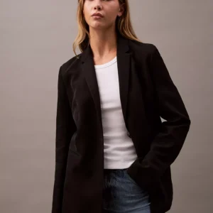 Tailored Rayon Blazer