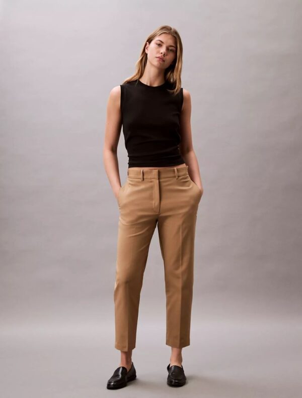 Cotton Stretch Straight Fit Chino Pants