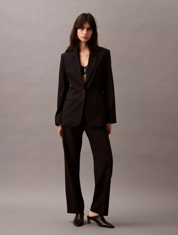 Refined Stretch Straight Trouser