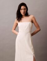Linen Blend Dress