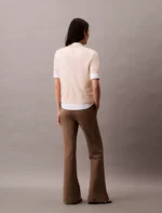 Ponte Flared Fit Pants