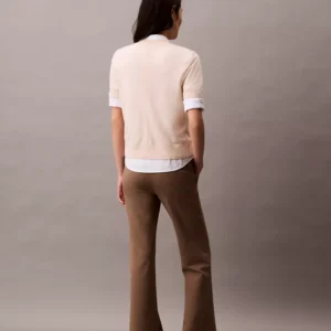 Ponte Flared Fit Pants