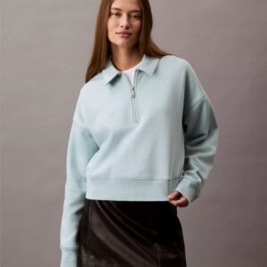 Archive Logo Fleece Quarter Zip Sweatshirt