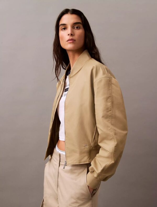 Nylon Bomber Jacket