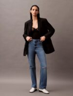 High Rise Straight Jeans