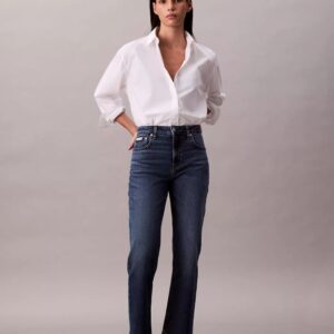 Boxy Cropped Button-Down Shirt