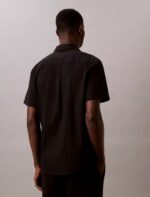 Solid Seersucker Classic Button-Down Shirt