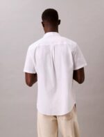 Solid Seersucker Classic Button-Down Shirt