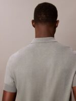 Fine Knit Lyocell Blend Polo Shirt