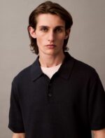 Linen Blend Classic Polo Shirt
