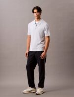 Linen Blend Classic Polo Shirt