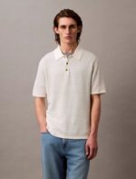 Linen Blend Classic Polo Shirt
