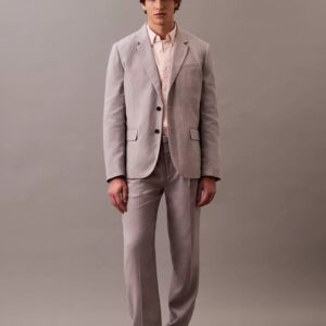 Linen Blend Classic Blazer