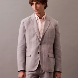 Linen Blend Classic Blazer
