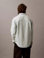 Relaxed Denim Button-Down Shirt