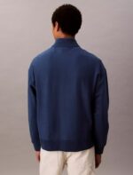 Embroidered Logo French Terry Quarter Zip Sweatshirt