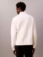 Embroidered Logo French Terry Quarter Zip Sweatshirt