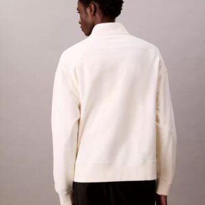 Embroidered Logo French Terry Quarter Zip Sweatshirt