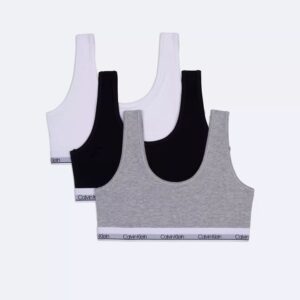 Girls Modern Cotton 3-Pack Bralette
