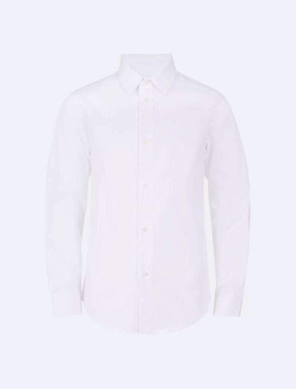 Boys Poplin Button Down Shirt