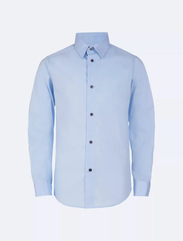 Boys Poplin Button-Down Shirt