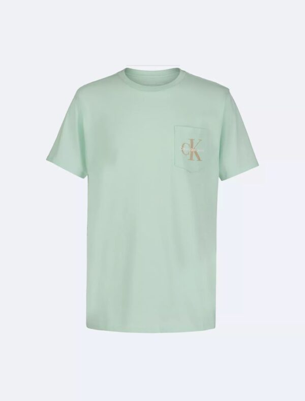 Boys Monogram Logo Pocket T-Shirt