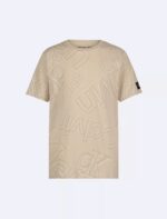 Boys Allover Layered Logo Graphic Classic T-Shirt