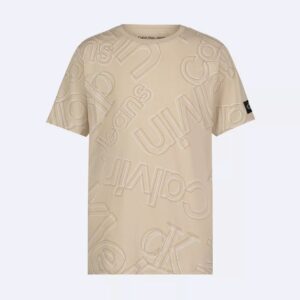 Boys Allover Layered Logo Graphic Classic T-Shirt