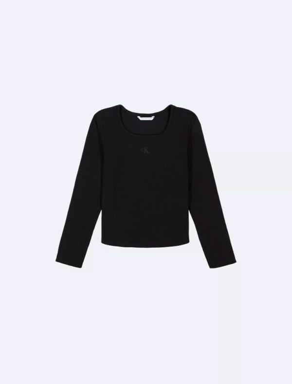 Girls Square Neck Classic T-Shirt