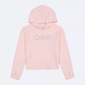 Girls Fleece Logo Lounge Hoodie