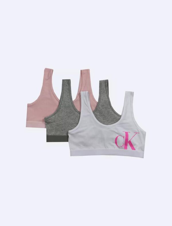 Girls Modern Cotton 3-Pack Bralette