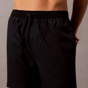 Allover Monogram Logo Swim Shorts