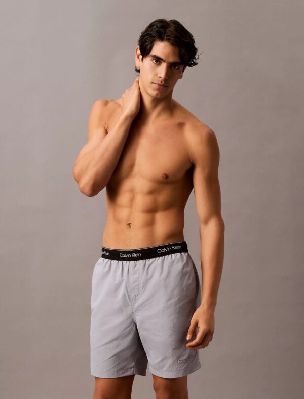 Logo Waistband Swim Shorts