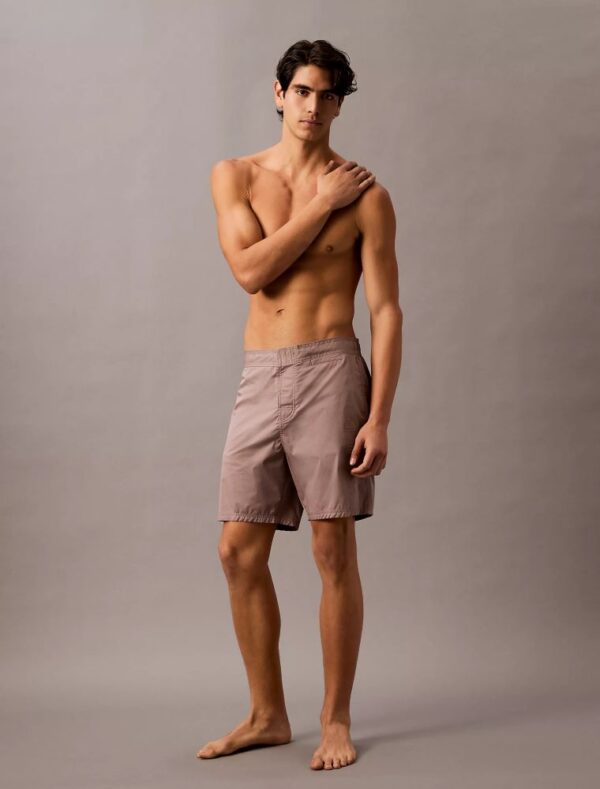 Solid 7" Swim Shorts