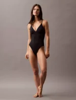 Modern Logo Swim One Piece