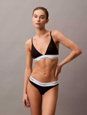 Icon Cotton Modal Lightly Lined Triangle Bralette