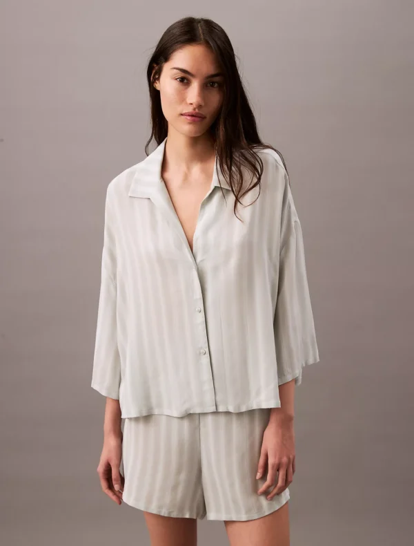Woven Viscose Sleep Shorts